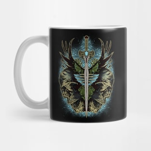 Skull Swords Storm Mug